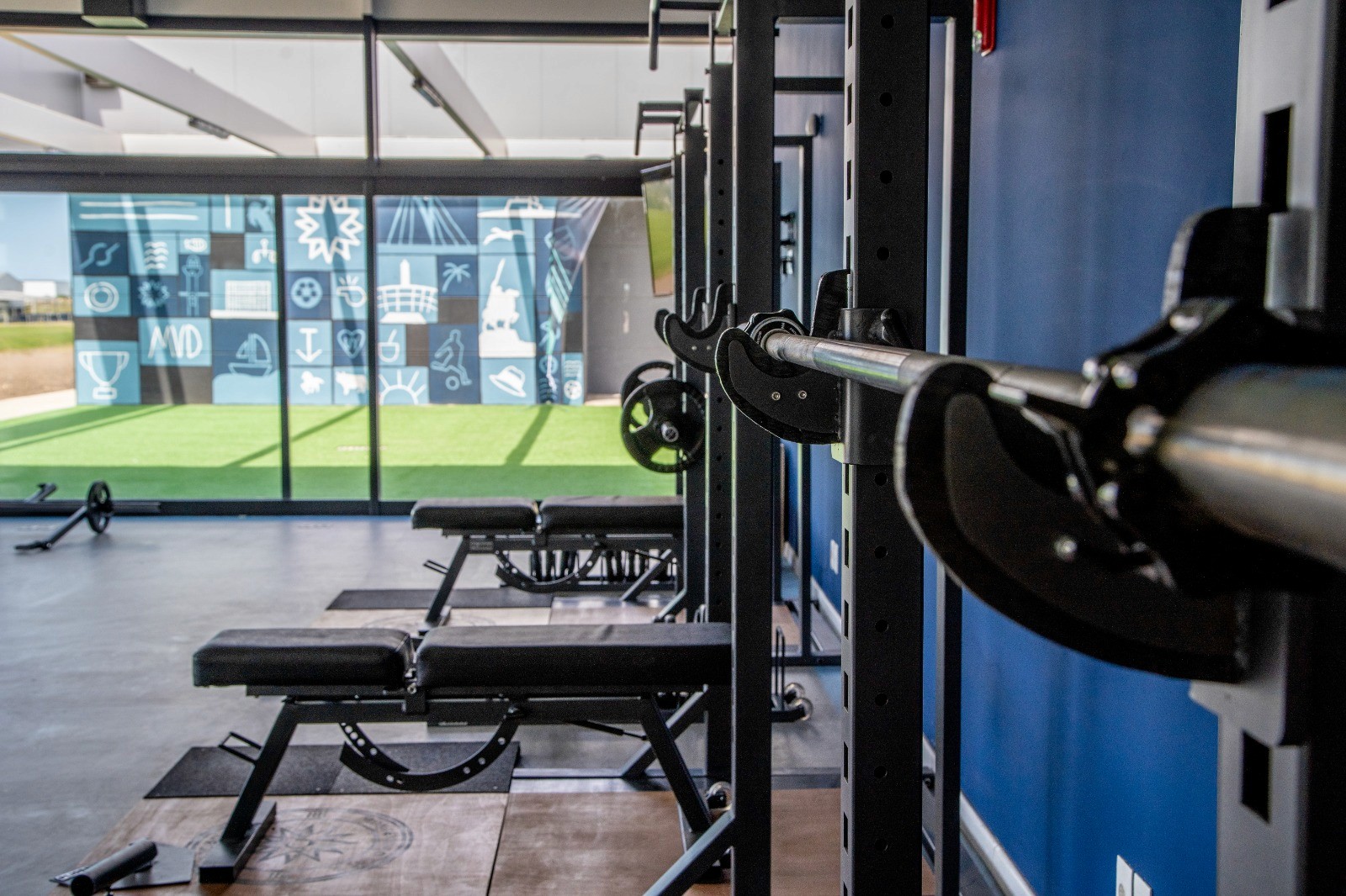 Gimnasio para preparación física y médica